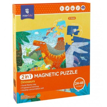 2 EN 1 PUZZLE MAGNETICO...