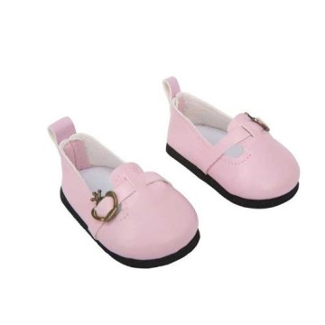 SET ZAPATOS ROSA  45 CM 