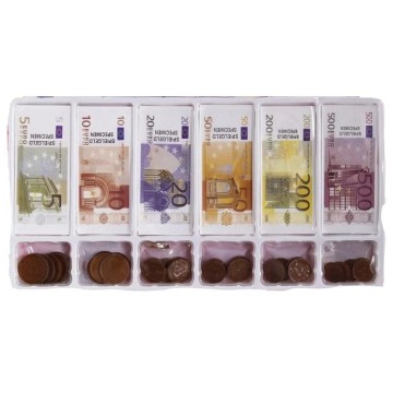 EURO CASH CON ORGANIZADOR