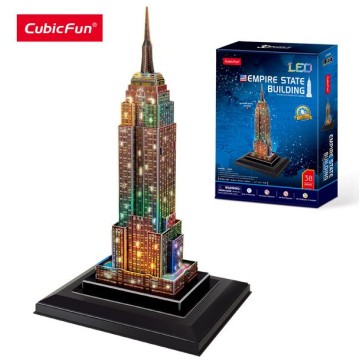 PUZZLE 3D EMPIRE STATE LED...