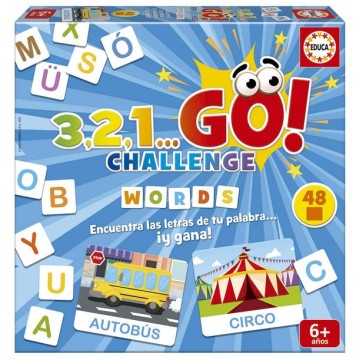 3,2,1 GO CHALLENGE - WORDS