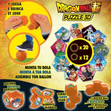 3D PUZZLE FUTBOL DRAGON BALL