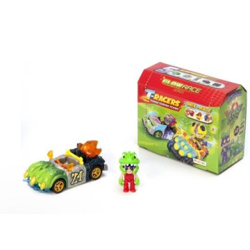 T-RACERS GLOW RACE CAR & RACER