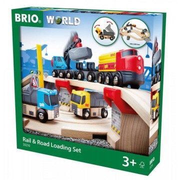 BRIO SET CIRCUITO DE TREN Y...