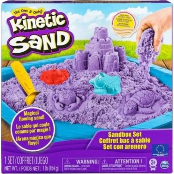 KINETIC SAND SANDBOX SET...