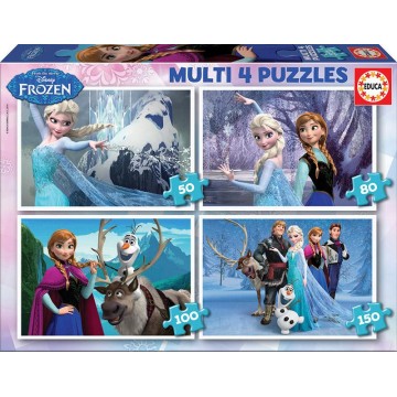 PUZZLE MULTI 4 FROZEN...