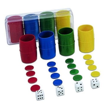 ACCESORIOS PARCHIS 4 JUGADORES