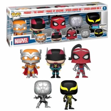 POP MARVEL: PACK 5 SPIDER-MAN