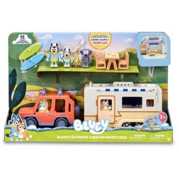 BLUEY  SET CRUISER + CAMPERVAN