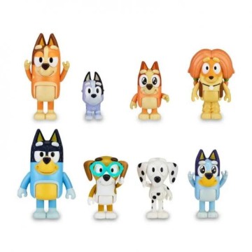 BLUEY  PACK 8 FIGURES