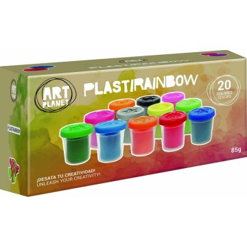 PACK 20 BOTES PLASTILINA 85GR