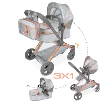 CITYX COCHE DE MUÑECA 3X1...