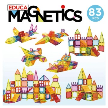 EDUCA MAGNETICS 83PCS