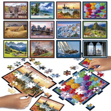 BATALLA DE PUZZLES PAISAJES