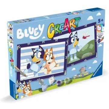 CREART SERIE JUNIOR: 2 X BLUEY