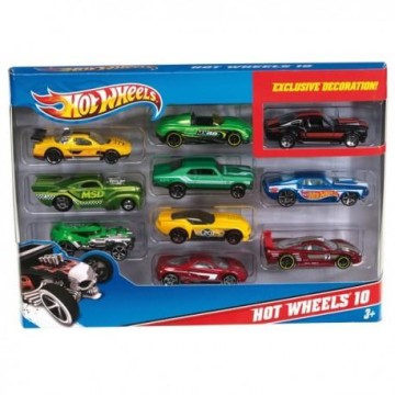 HOT WHEELS PACK 10 VEHICULOS