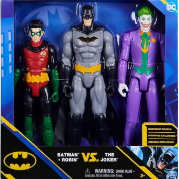 BAT PACK 3 FIGURAS DE 30 CM