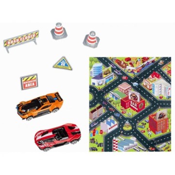 TAPIZ 80X70CM + 2 COCHES