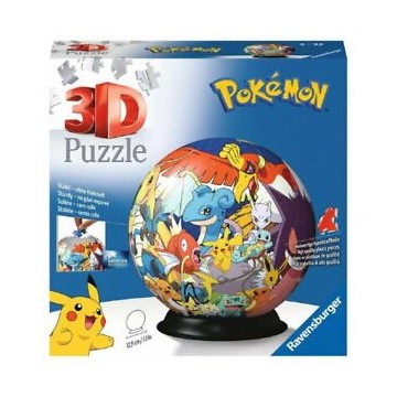 PUZZLE BALL POKEMON 3D 72 PCS