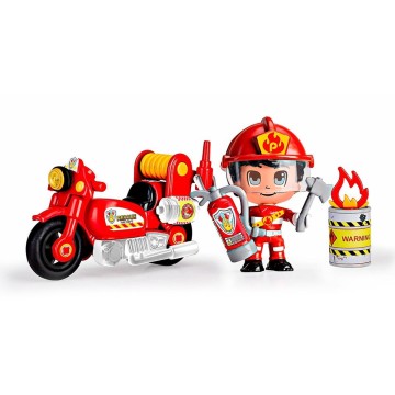 PINYPON ACTION MOTO DE BOMBERO