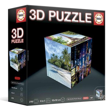 3D PUZZLE VIAJES