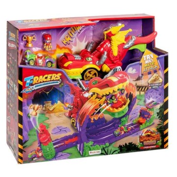 T-RACERS S  PLAYSET DRAGON...