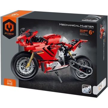 iMMASTER MOTOCICLETA ROJA-...